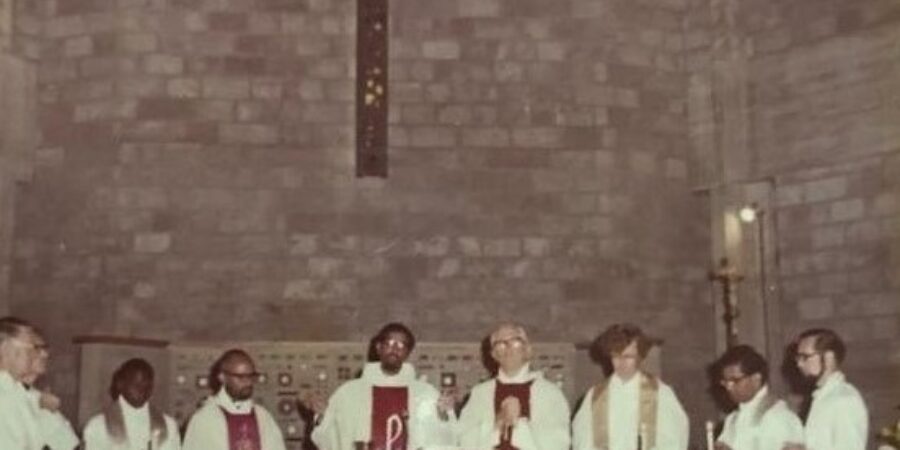 First Mass at Consolata Shrine. 18th November, 1973